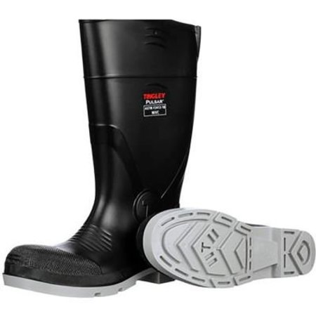 TINGLEY Tingley® Pulsar Knee Boot, Composite Safety Toe Chevron Plus®, 15"H, Blk/Gray, Size 9 43251.09